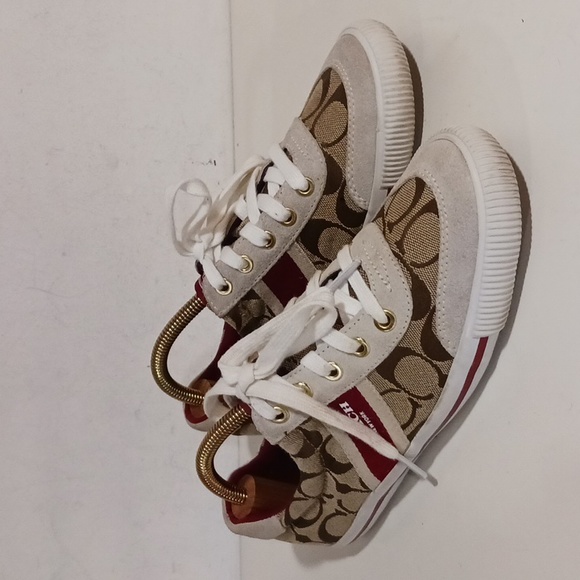 Coach Shoes Coach Camila Signature Sneakers Sz 85 Poshmark